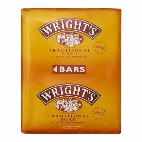 Wrights Traditional Soap 4 Bars from Dettol