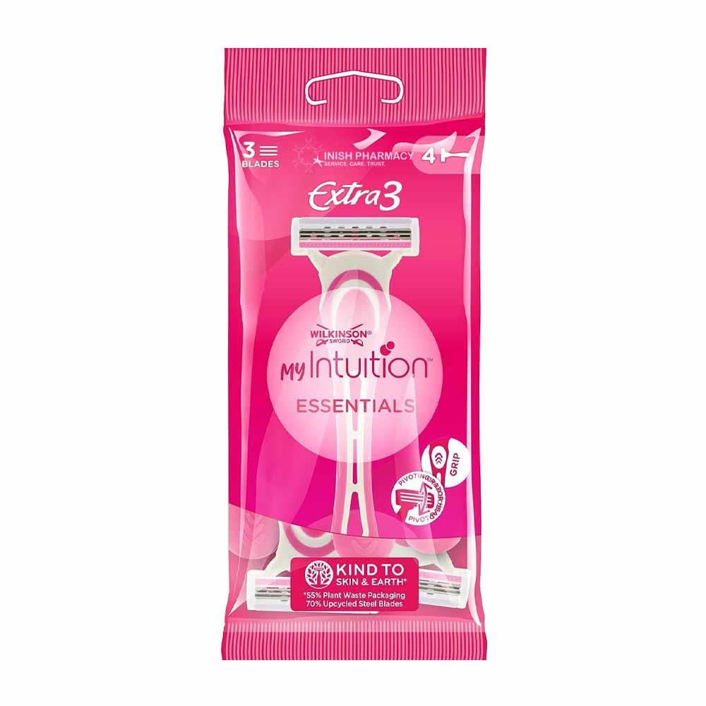 Wilkinson Sword Extra 3 Beauty Disposable Razors 4 Pack