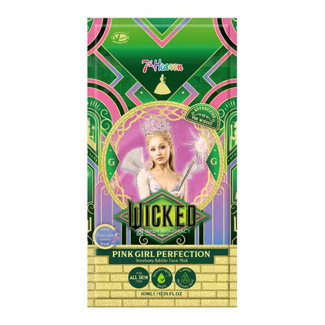 Wicked 7th Heaven Glinda Strawberry Bubble Face Mask