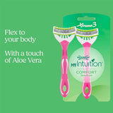 Wilkinson Sword  Xtreme3 Intuition Comfort Sensitive Disposable Razor 4+2 Free