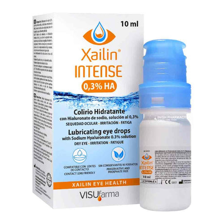Xailin Intense Eye Drops 10ml – soothes and hydrates dry, irritated eyes