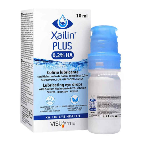 Xailin Plus Eye Drops 10ml – soothes and hydrates dry, irritated eyes