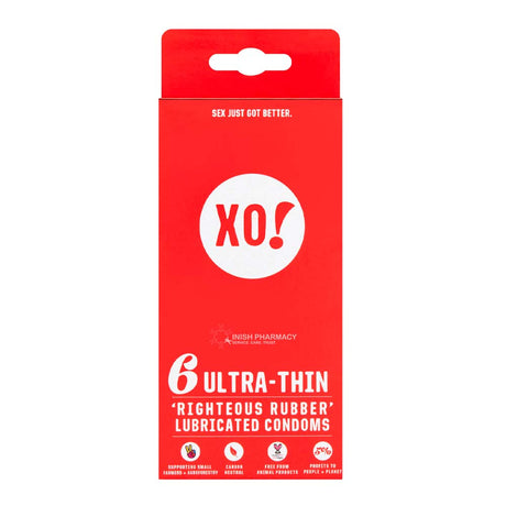 XO! Condoms Ultra Thin Lubricated Condoms from Flo