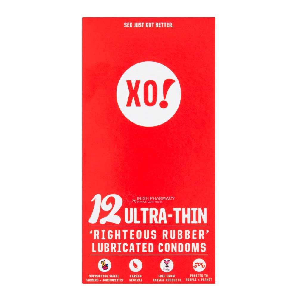 XO! Condoms Ultra Thin Lubricated Condoms
