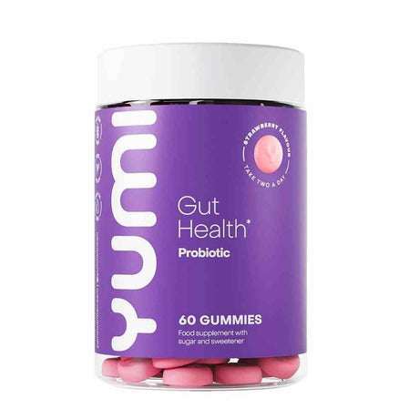 Yumi Gut Health Probiotic Gummies 60 Pack – live cultures to support gut health and digestion