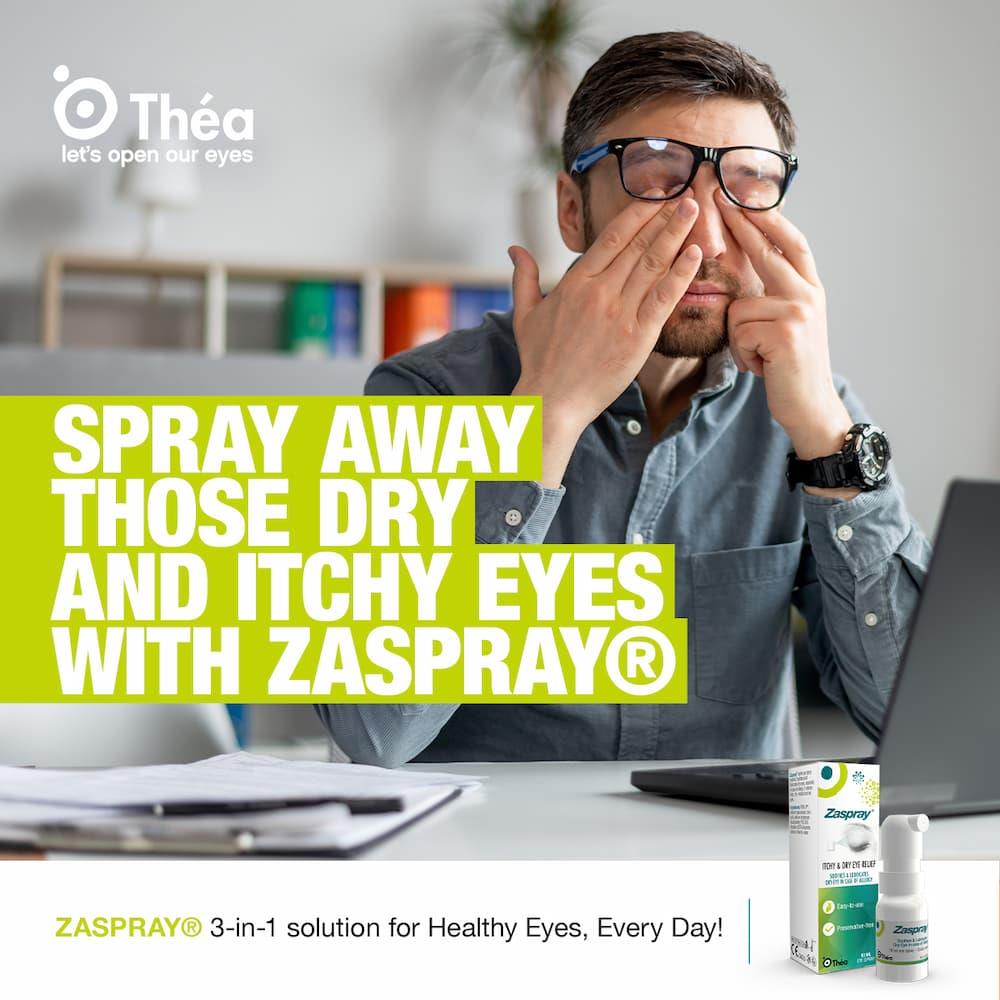 Zaspray Itchy & Dry Eye Relief Spray 10ml