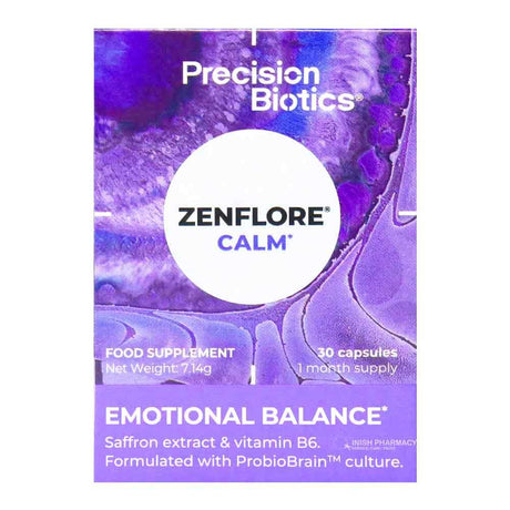 Zenflore Calm Capsules For Emotional Balance 30 Pack – to support memory, concentration and cognitive function