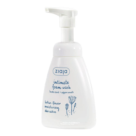 Ziaja Intimate Foam Wash Lotus Flower 250ml – for gentle, everyday feminine health and hygiene