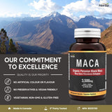 Herba Organic Peruvian Black Maca Capsules 180 Pack