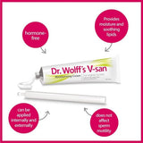 Dr Wolff's V-San Moisturising Cream For Vaginal Dryness 50g