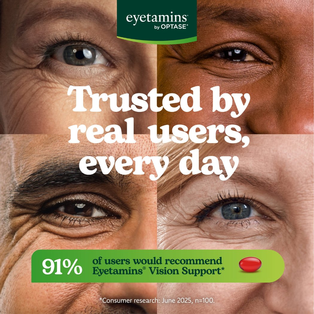 Optase Eyetamins Vision Support 30 Softgels
