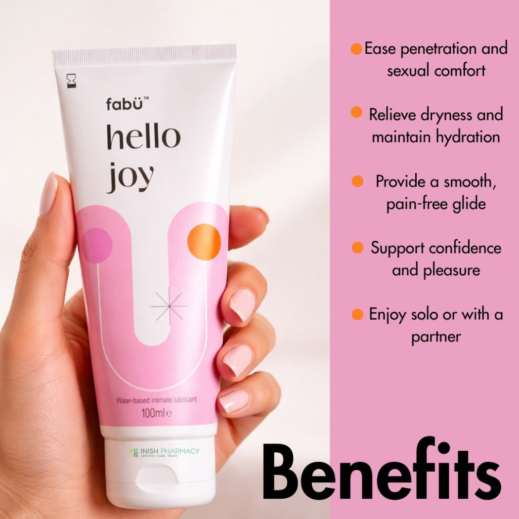 FabU Hello Joy Water Based Intimate Lubricant 100ml