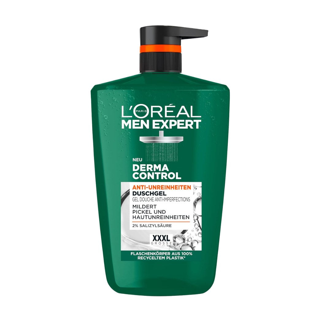 L'Oreal Men Expert Derma Control Shower Gel 1000ml – for healthy, well-nourished hair