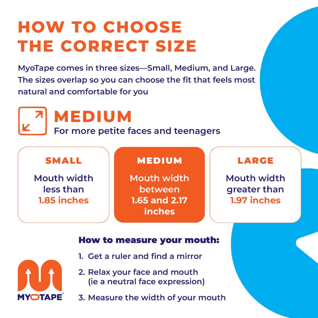 Myotape Nose Breathing for Adults