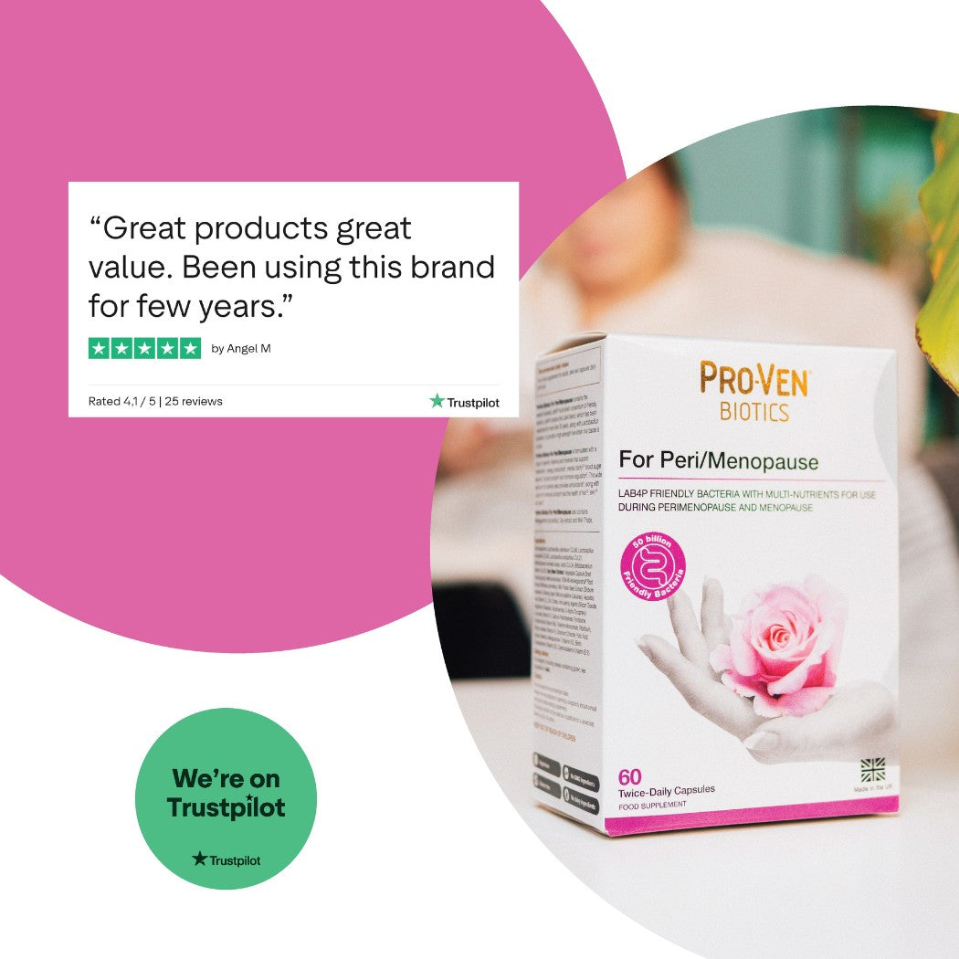 Pro-Ven Biotics For Peri & Menopause 60 Pack