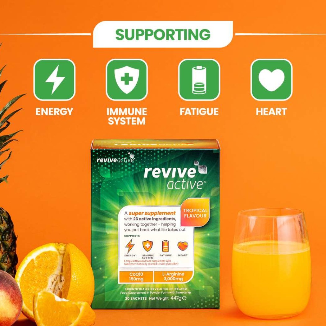 Revive Active Tropical Flavour 30 Pack + 20% Extra Free