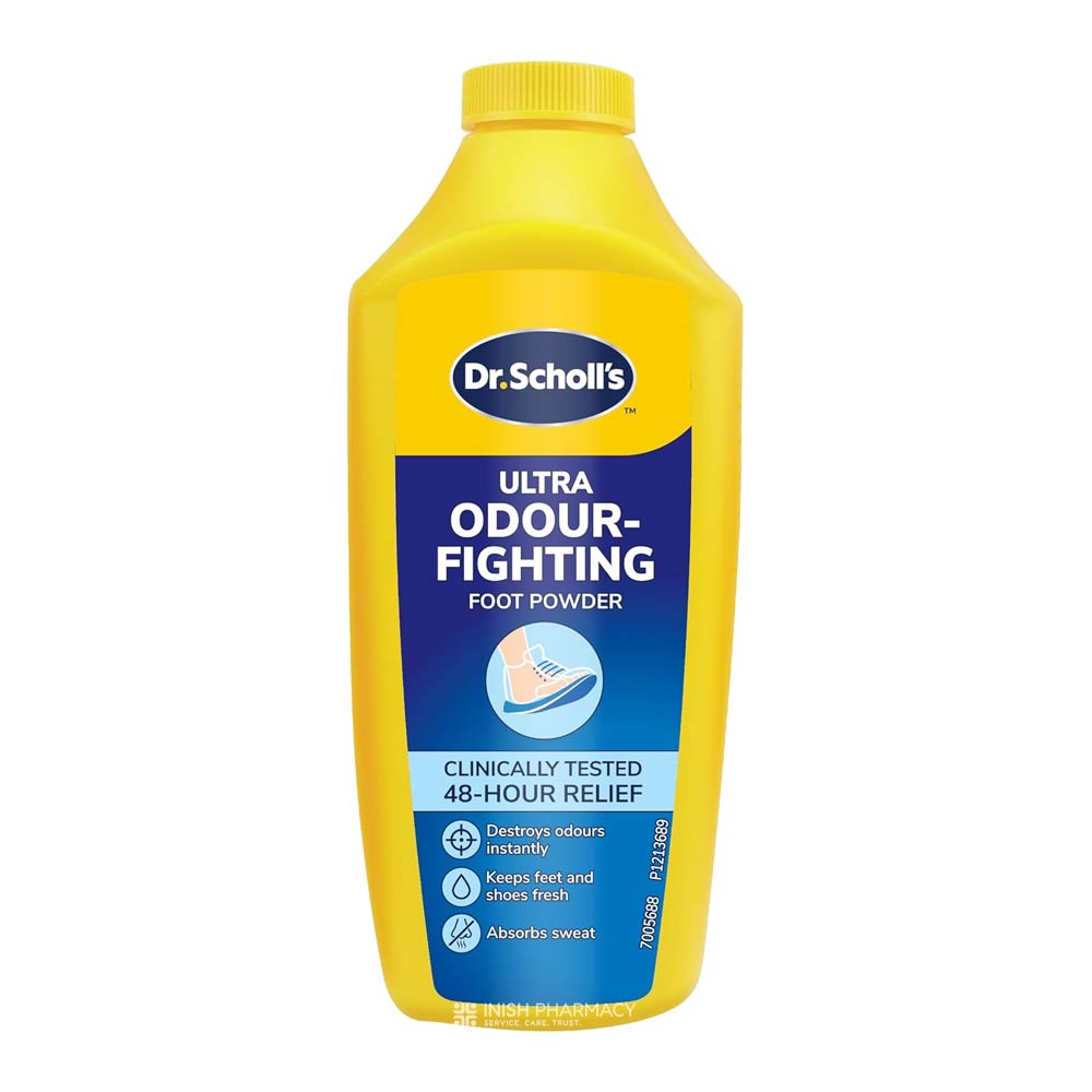 Scholl Ultra Odour Fighting Foot Powder 85g – controls and eliminates foot odour