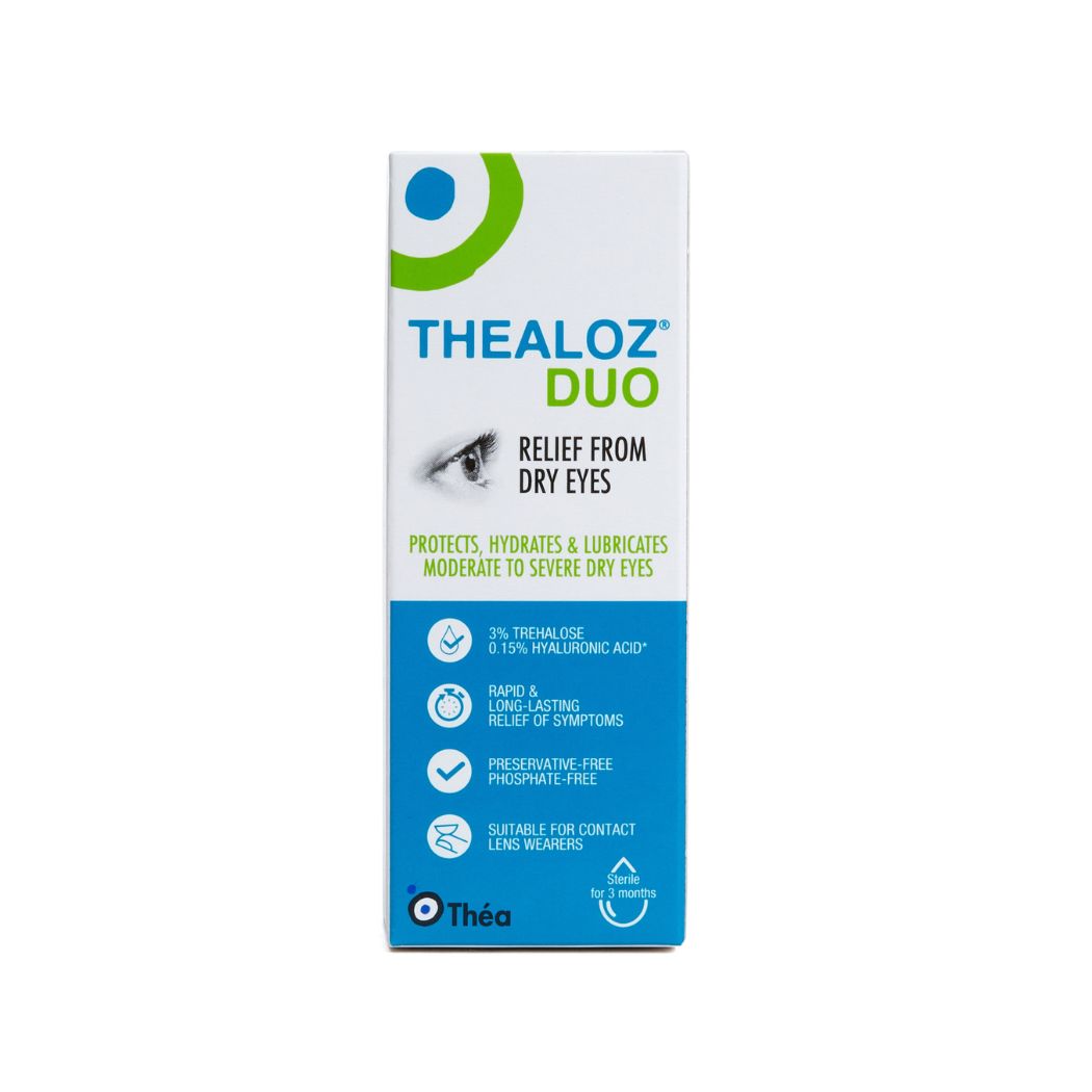 Thealoz Duo Eyedrops 10ml – soothes and hydrates dry, irritated eyes